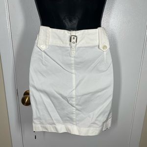 Dolce and Gabbana white skirt